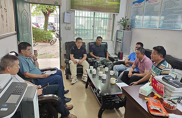 墾地融合聚合力 風雨同舟顯擔當  烏石農場公司配合屬地政府打贏抗擊臺風“主動仗